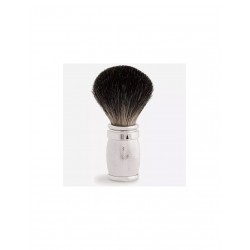 Blaireau plisson, blaireau de rasage, blaireau barbe, Blaireau pur poil gris manche palladium J5922.PG JORIS